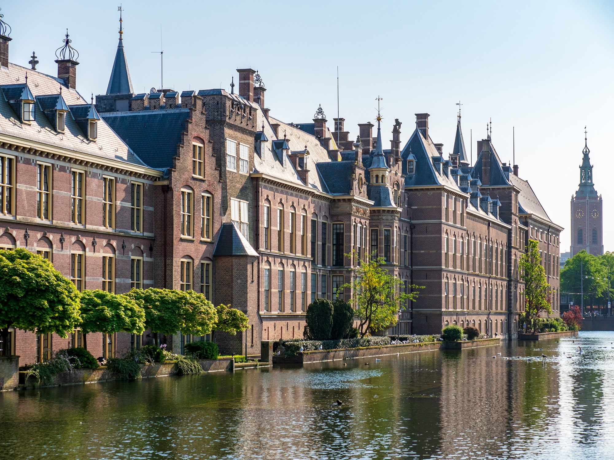 Foto van binnenhof