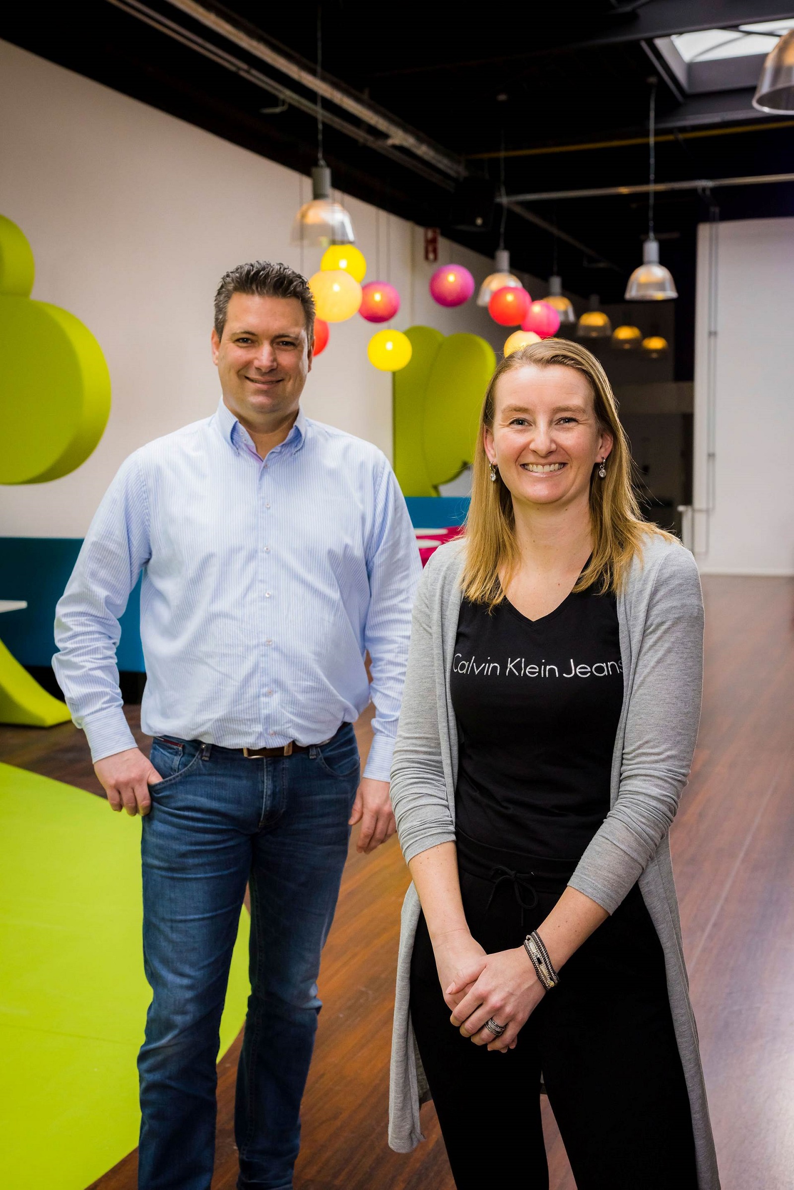 Foto van Dennis van Eijke en Cindy Moeleker-Weber